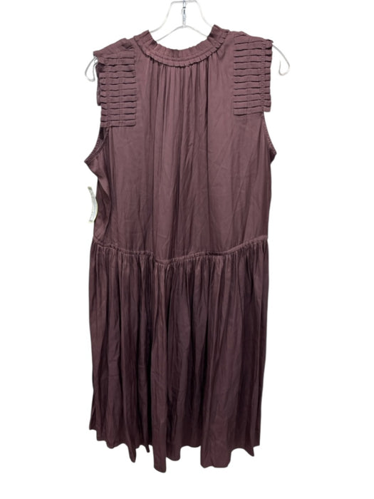 Ulla Johnson Size 6 Mauve Purple Polyester Satchel Sleeveless Dress Mauve Purple / 6