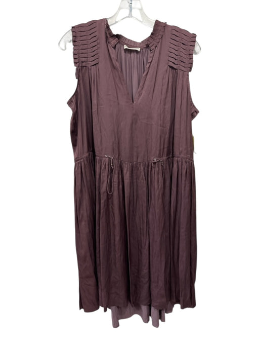 Ulla Johnson Size 6 Mauve Purple Polyester Satchel Sleeveless Dress Mauve Purple / 6