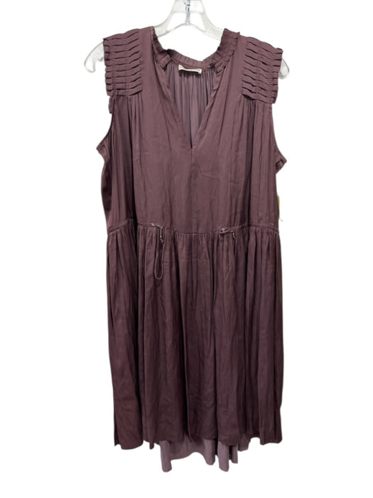 Ulla Johnson Size 6 Mauve Purple Polyester Satchel Sleeveless Dress Mauve Purple / 6