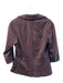 Byron Lars Size 8 Chococlate & Pearl Polyester Blend 3/4 Sleeve Blazer Chococlate & Pearl / 8