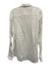 Vilebrequin Size XL White Linen Solid Button Up Men's Long Sleeve Shirt White / XL