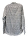 Fendi Size 40 White & Black Cotton All Over Print Button Down Long Sleeve Shirt White & Black / 40