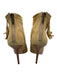 Jimmy Choo Shoe Size 40 Beige Leather Suede Tassel Studded Cut Out Pumps Beige / 40