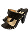 Jimmy Choo Shoe Size 40 Dark Brown Leather Upper Toe Strap Snake Embossed Pumps Dark Brown / 40