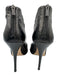 Jimmy Choo Shoe Size 40 Black Leather Lace Up Cut Out Back Zip Open Toe Pumps Black / 40