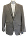 Ralph Lauren Purple Gray Wool Solid 2 Button Men's Suit Gray / 38R