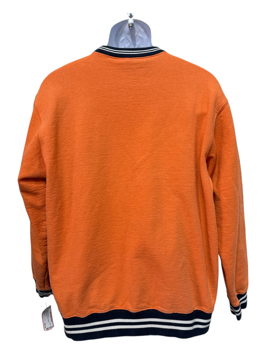 supreme Size L Orange & Multi Cotton Graphic Men's Long Sleeve Shirt Orange & Multi / L