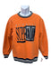supreme Size L Orange & Multi Cotton Graphic Men's Long Sleeve Shirt Orange & Multi / L