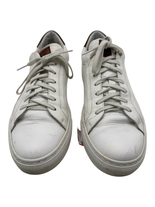 To Boot New York Shoe Size 9 AS IS White & Brown Leather Solid Men's Shoes White & Brown / 9