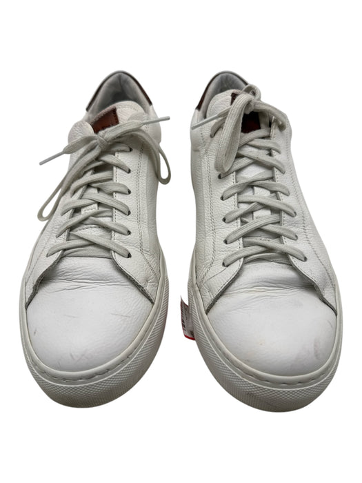 To Boot New York Shoe Size 9 AS IS White & Brown Leather Solid Men's Shoes White & Brown / 9