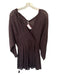 Free People Size S Brown Wool Blend Long Sleeve Knit Slip Dress Brown / S