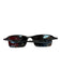 Oakley Black Metal Rectangle Sunglasses Black
