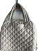 MZ Wallace Beige Nylon Blend quilt embossed 2 handles Top Zip Bag Beige / Medium