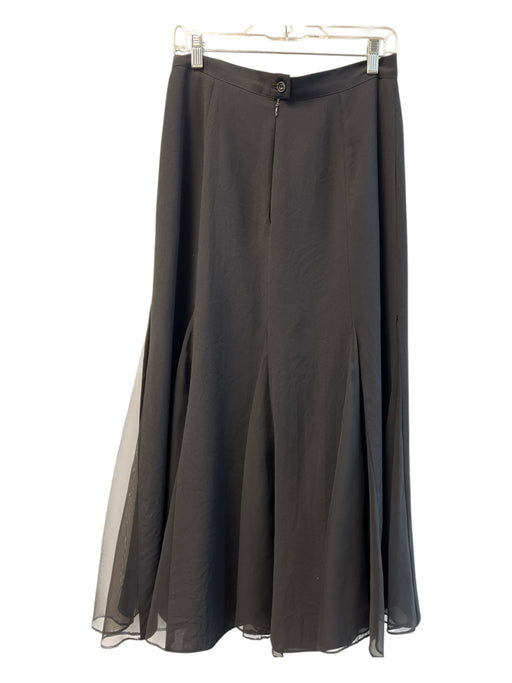 Item... Size Est S Black No Fabric Tag Lined Ankle Length Back Zipper Skirt Black / Est S