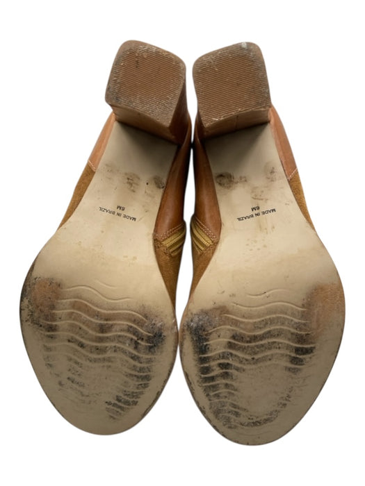 Matisse Shoe Size 6 Tan & brown Leather Upper Suede Snake Skin Print Boots Tan & brown / 6