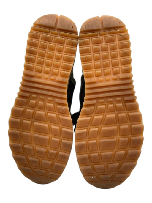 Free People Shoe Size 36 Green Leather Upper Espadrille Wrap Low Top Sneakers Green / 36