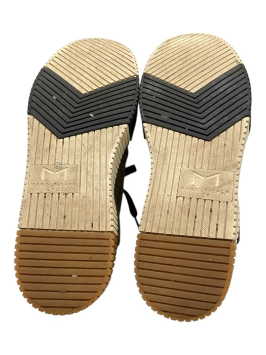 Marc Fisher Shoe Size 6 Green & Black Suede Upper Low Top lace up Sneakers Green & Black / 6