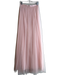 Jenny Yoo Collection Size 4 Pastel Pink Polyester Tulle Back Zip Maxi Skirt Pastel Pink / 4
