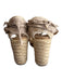 Castaner Shoe Size 38 Beige Woven Almond Toe Wedge Espadrille Tie Ankle Shoes Beige / 38