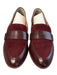 Madewell Shoe Size 7.5 Burgundy Leather Upper Suede Detail Almond Toe Shoes Burgundy / 7.5