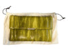 Jason Wu Lime Green Snakeskin Fold Over Snap Closure silver hardware Clutch Bag Lime Green / Small