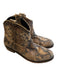 Liberty Black Shoe Size 8.5 Brown & Gray Python Leather Almond Toe Boots Brown & Gray / 8.5