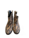 Liberty Black Shoe Size 8.5 Brown & Gray Python Leather Almond Toe Boots Brown & Gray / 8.5