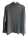 Weekend Max Mara Size S Black & Tan Silk & Wool Turtle Neck Long Sleeve Top Black & Tan / S