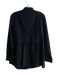 Akris Punto Size 12 Black Cotton Long Sleeve Snap Closure Side Pockets Jacket Black / 12