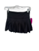 Gold Hinge Size Est 0 Black Polyester Blend Pleated Back Mini Athletic Skirt Black / Est 0