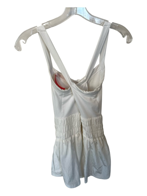 FP Movement Size XS White Built in bra Athletic Romper White / XS