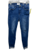 Frame Size 28 Medium dark wash Cotton Blend Denim High Waist Skinny Jeans Medium dark wash / 28