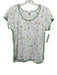 Lake Size S White, Green, Multi Cotton bunny Shorts Elastic Waist Pajamas White, Green, Multi / S