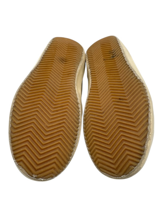 Golden Goose Shoe Size 39 White, Brown, Blue Leather Upper Distressed Sneakers White, Brown, Blue / 39