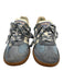 Back 70 Shoe Size 40 Blue & White Suede Lace Up Low Top Sneakers Blue & White / 40