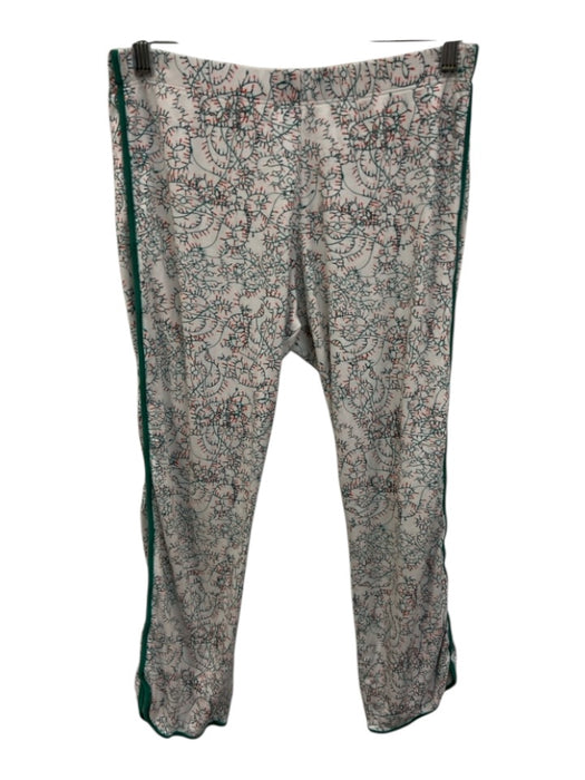 Lake Size S Green, Red, Pink Pima Cotton 3/4 Sleeve Christmas Pajama Pant Set Green, Red, Pink / S