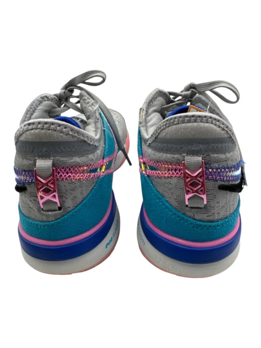 Nike Shoe Size 8.5 Gray, Blue, Pink Synthetic Logo Metallic Sneakers Gray, Blue, Pink / 8.5
