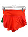 FP Movement Size S Neon Orange Polyester ribbed hem High Rise Athletic Shorts Neon Orange / S