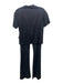 Palm Angels Size M Black & Off White Cotton Crew Neck Short Sleeve T Shirt Top Black & Off White / M