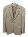 Ermenegildo Zegna Yellow & Blue Wool Plaid 2 Button Men's Blazer Yellow & Blue / 50R