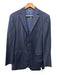 Hickey Freeman Blue & White Striped 2 Button Men's Suit Blue & White / Est 42