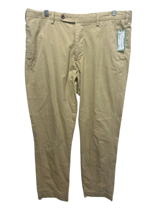 Sid Mashburn Size 35 Khaki Cotton Zip Fly Men's Pants Khaki / 35
