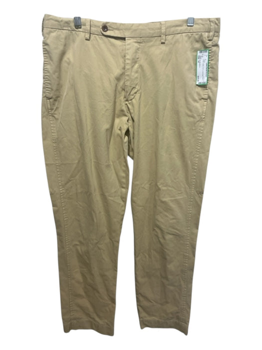 Sid Mashburn Size 35 Khaki Cotton Zip Fly Men's Pants Khaki / 35