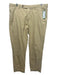 Sid Mashburn Size 35 Khaki Cotton Zip Fly Men's Pants Khaki / 35