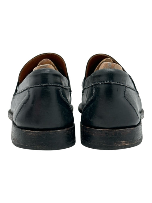 Allen Edmonds Shoe Size 10D AS IS Black Leather Stacked Heel loafer Men's Shoes Black / 10D