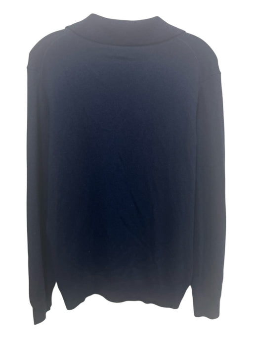 Quince NWT Size M Navy Blue Cashmere Quarter Button Men's Sweater Navy Blue / M