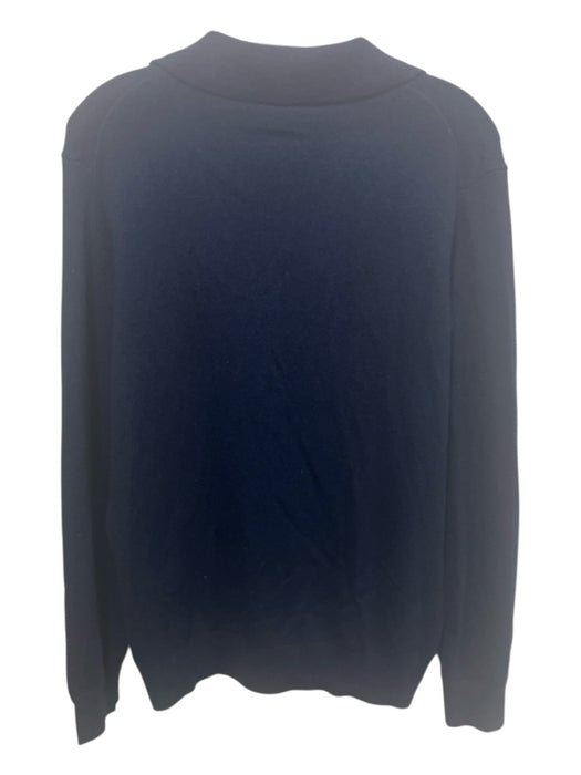 Quince NWT Size M Navy Blue Cashmere Quarter Button Men's Sweater Navy Blue / M