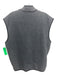 The North Face Size L Gray & Black Polyester Zip Up Zip Pockets Fleece Vest Gray & Black / L