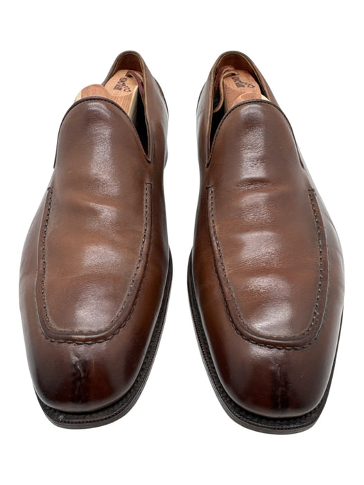Ralph Lauren Shoe Size Est 9 Brown Leather Solid Dress Men's Shoes Brown / Est 9