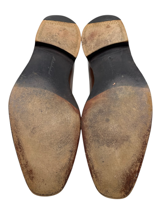 Ralph Lauren Shoe Size Est 9 Brown Leather Solid Dress Men's Shoes Brown / Est 9